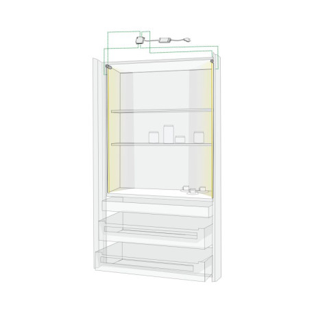 BREAKFAST CABINET SET 2m vertical