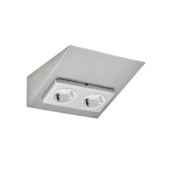 MINI-2, double socket, s/s