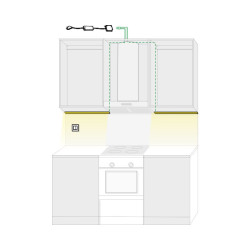 KIT-CORNER 2m + säädin 4000 K