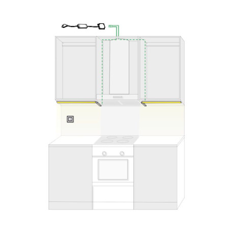 KIT-LINEA 2m + säädin 4000 K