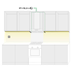 KIT-LINEA 4m + dimmer 3000 K