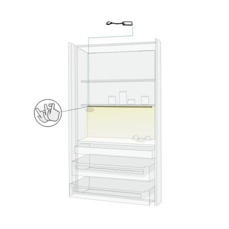 Breakfast cabinet SET 1 x 85-IR-DIM