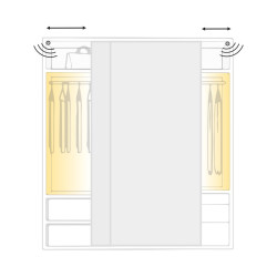 Closet set 4m vertical