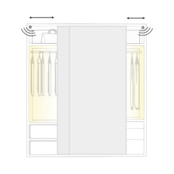 Closet set 4m vertical