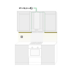 KIT-CORNER 2m + dimmer 4000 K