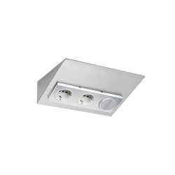 LIMENTE LUXA-32 S/S socket with switch