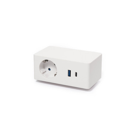 VersaQ USB pistor., valkoinen