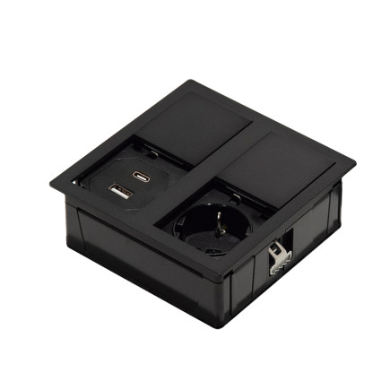 DESK-2 USB pistor., musta