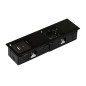 MONO-2+USB pistor., musta