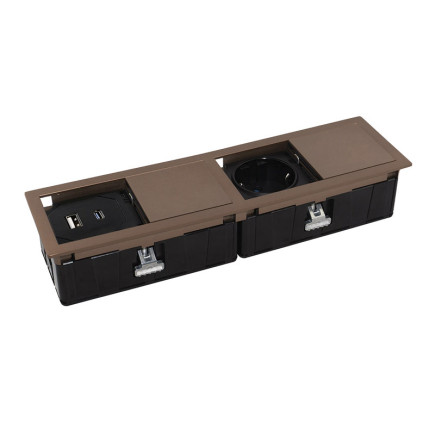 MONO-2 + USB eluttag koppar