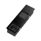 MONO-2+USB pistor., harj.musta