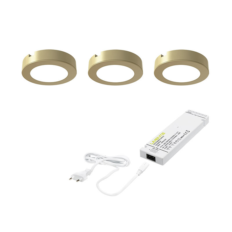 LENOX 2C 3x4W 3000/4000K brass