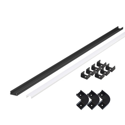 PROFILE LINEA 2m black