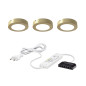 LENOX 2C 3x4W 3000/4000K brass