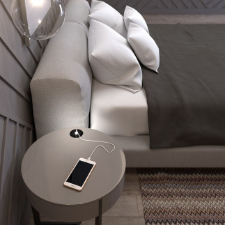 Dot USB ellutag rf/vit/svart