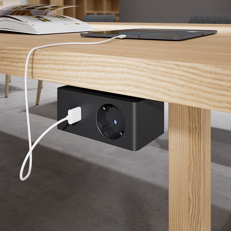 VersaQ USB pistor., musta