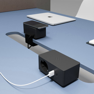 VersaQ USB pistor., musta